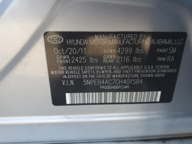 2012 Hyundai Sonata GLS