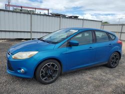 Salvage cars for sale at Kapolei, HI auction: 2012 Ford Focus SE