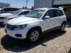 2016 Volkswagen Tiguan S en venta en Chicago Heights, IL