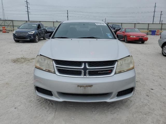 2012 Dodge Avenger SE