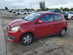 Carros salvage a la venta en subasta: 2019 Mitsubishi Mirage ES