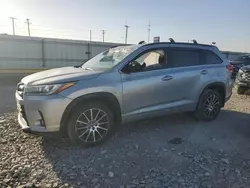 Toyota Highlander se salvage cars for sale: 2018 Toyota Highlander SE