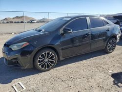 Salvage cars for sale at North Las Vegas, NV auction: 2015 Toyota Corolla L