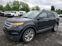 Salvage cars for sale at Portland, OR auction: 2014 Ford Explorer XLT