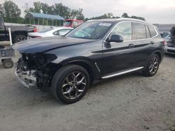 Salvage cars for sale at Spartanburg, SC auction: 2021 BMW X3 XDRIVE30I