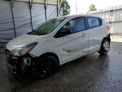 Salvage cars for sale from Copart Midway, FL: 2016 Chevrolet Spark LS