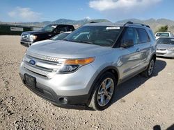Salvage cars for sale at Magna, UT auction: 2015 Ford Explorer Limited