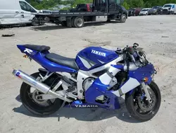 Salvage cars for sale from Copart Walton, KY: 2002 Yamaha YZFR6 L