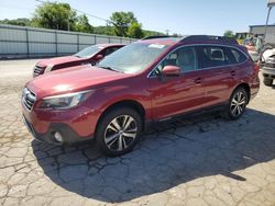 Subaru Outback 2.5i Limited salvage cars for sale: 2018 Subaru Outback 2.5I Limited