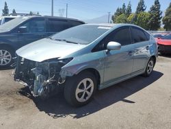 Salvage cars for sale from Copart Rancho Cucamonga, CA: 2012 Toyota Prius