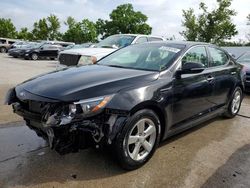 Salvage cars for sale from Copart Bridgeton, MO: 2015 KIA Optima LX