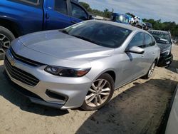 Buy Salvage Cars For Sale now at auction: 2018 Chevrolet Malibu LT