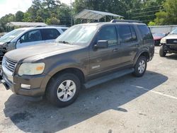 Salvage cars for sale at Savannah, GA auction: 2008 Ford Explorer XLT