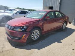 Salvage cars for sale at Memphis, TN auction: 2015 Volkswagen Passat S