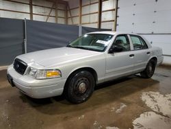 Salvage cars for sale at Columbia Station, OH auction: 2009 Ford Crown Victoria Police Interceptor