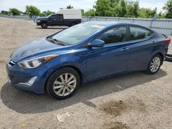 Salvage cars for sale from Copart Ontario Auction, ON: 2015 Hyundai Elantra SE