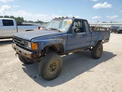 Salvage cars for sale at Harleyville, SC auction: 1984 Toyota Pickup Xtracab RN66 DLX