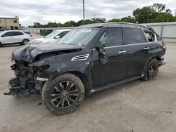 Salvage cars for sale at Wilmer, TX auction: 2017 Nissan Armada Platinum
