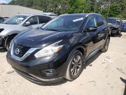 Salvage cars for sale at Seaford, DE auction: 2015 Nissan Murano S