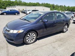 Salvage cars for sale from Copart Exeter, RI: 2009 Honda Civic EX