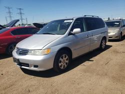 Salvage cars for sale at Elgin, IL auction: 2002 Honda Odyssey EXL