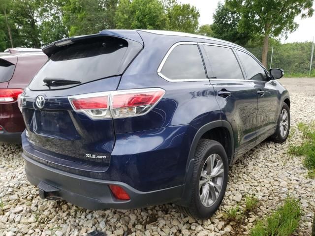 2015 Toyota Highlander XLE