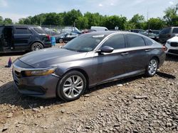 Honda salvage cars for sale: 2018 Honda Accord LX