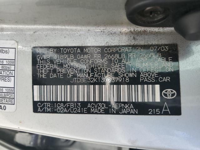 2003 Toyota Camry LE