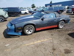 Salvage cars for sale at Woodhaven, MI auction: 1990 Chevrolet Camaro RS