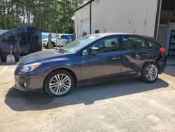 Subaru Impreza Limited salvage cars for sale: 2013 Subaru Impreza Limited