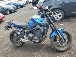 Salvage motorcycles for sale at New Britain, CT auction: 2016 Yamaha FZ09