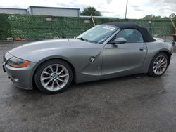 Salvage cars for sale from Copart Orlando, FL: 2003 BMW Z4 2.5