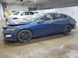 Salvage cars for sale at Candia, NH auction: 2021 Chevrolet Malibu LT