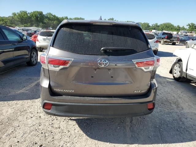 2015 Toyota Highlander XLE