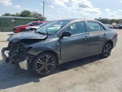 Salvage cars for sale from Copart Orlando, FL: 2009 Toyota Corolla Base