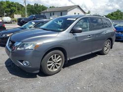 Salvage cars for sale from Copart York Haven, PA: 2015 Nissan Pathfinder S