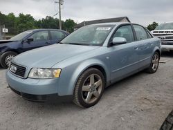 Salvage cars for sale at York Haven, PA auction: 2004 Audi A4 1.8T Quattro