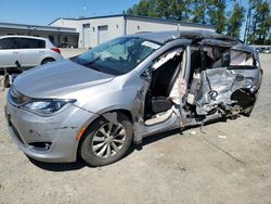 Salvage cars for sale at Arlington, WA auction: 2017 Chrysler Pacifica Touring L