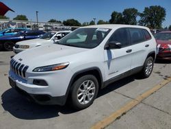 Jeep Cherokee Sport salvage cars for sale: 2014 Jeep Cherokee Sport