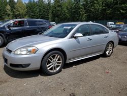Salvage cars for sale from Copart Graham, WA: 2013 Chevrolet Impala LTZ