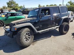 Jeep Wrangler Unlimited Rubicon salvage cars for sale: 2014 Jeep Wrangler Unlimited Rubicon