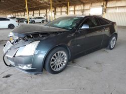 Salvage cars for sale at Phoenix, AZ auction: 2012 Cadillac CTS Premium Collection