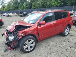 Salvage cars for sale at Waldorf, MD auction: 2007 Toyota Rav4 Sport