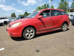 Salvage cars for sale from Copart New Britain, CT: 2004 Toyota Corolla Matrix XR