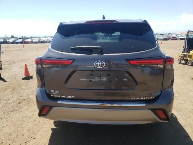 2022 Toyota Highlander Platinum