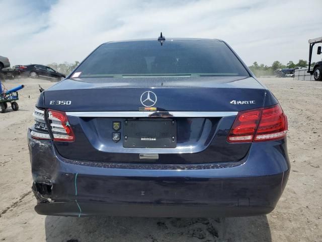 2016 Mercedes-Benz E 350 4matic