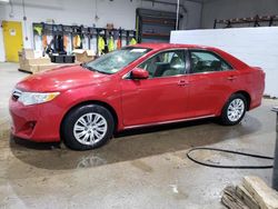 Salvage cars for sale at Candia, NH auction: 2012 Toyota Camry Base