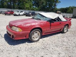 Salvage cars for sale at Rogersville, MO auction: 1988 Ford Mustang GT