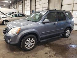 Salvage cars for sale from Copart Blaine, MN: 2005 Honda CR-V SE
