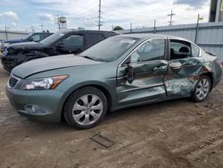 Salvage cars for sale from Copart Chicago Heights, IL: 2008 Honda Accord EXL